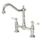 Kingston Brass KS1171PL Heritage Bridge Kitchen Faucet, Polished Chrome KS1171PL - alternate 1